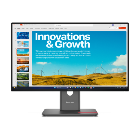 Lenovo ThinkVision P24QD-40. Display diagonal: 60.5 cm (23.8"), Display resolution: 2560 x 1440 pixels, HD type: Quad HD, Displa