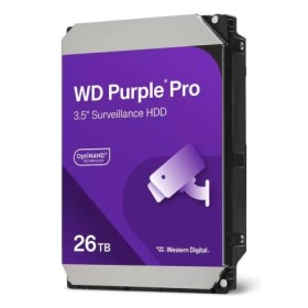 HDD Video Surveillance WD Purple Pro 26TB CMR, 3.5'', 512MB, 7200 RPM, SATA, TBW: 550