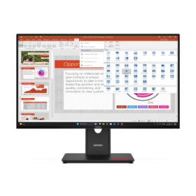 Monitor  Lenovo ThinkVision T27-40 27"IPS, FHD (1920x1080), 16:9, Brightness: 300 cd/m², Contrast ratio: 1500:1, Response time: 