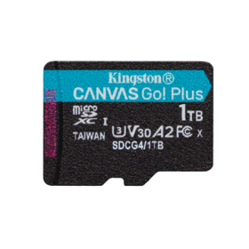 Card de Memorie MicroSDXC Kingston,1TB,Canvas GO Plus,Fara Adaptor