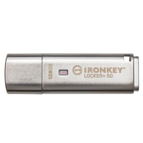 Kingston 128GB IronKey Locker Plus 50 AES Encrypted, USBtoCloud