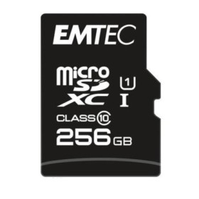 Card de Memorie MicroSDHC EMTEC, 256GB, CLASS 10 UHS-I