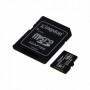 Card de Memorie MicroSDXC Kingston Canvas GO Plus, 128GB, Adaptor SD, Class 10