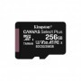 Card de Memorie MicroSDXC Kingston Select Plus, 256GB, Adaptor SD, Class 10