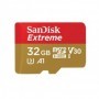Card de Memorie MicroSDHC SanDisk Extreme, 32GB, Adaptor SD, Class 10