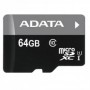 Card de Memorie MicroSDXC Adata, 64GB, Adaptor SD, Class 10