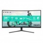 Monitor Philips 34" 34M2C3500L/00, Curvature: 1500R, Diagonal (inch): 34, Aspect ratio: 21:9, Panel: VA, Resolution: 3840x2160, 