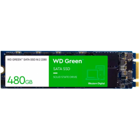 SSD WD Green 480GB SATA, M.2 2280, Read: 545 MBps