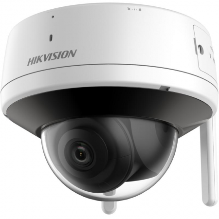 Camera supraveghere Hikvision WIFI IP dome DS-2CV2141G2-IDW(2.8MM)(W) 4 MP, WIFI 2.4G cu 2 antene, distanta in camp deschis 120m