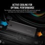 SSD CORSAIR MP700 PRO 2TB Air Cooler PCIe Gen5 x4 NVMe 2.0 M.2