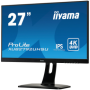 IIYAMA Monitor LED XUB2792UHSU-B6 27" IPS matte 3840 x 2160 @60Hz 350 cd/m² 4ms DV HDMI DP USB height, swivel, tilt, pivot (rota