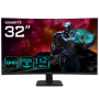 Gigabyte Monitor gaming 32" GS32QC, Non-glare, Rezolutie: 2560 x 1440 (QHD), Luminozitate: 300 cd/m2 (TYP), Contrast: 3500:1, Un