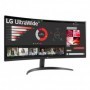 Monitor LG 34" 34WR50QK-B.AEU, Curvature: 1800R, Diagonal (inch): 34, Diagonal (cm): 86, Aspect ratio: 21:9, Panel: VA, Resoluti