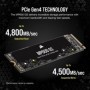 SSD CORSAIR MP600 GS 500GB PCIe 4.0 (Gen 4) x4 NVMe M.2