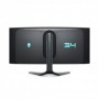 Monitor LED Gaming Dell Alienware AW3423DWF, 34inch, QD OLED, 0.1ms, 165Hz, negru