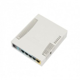 WIRELESS ACCESS POINT MIKROTIK RB951UI-2HND, 5xLAN Fast Ethernet ,1xUSB2.0, PASSIVE POE IN/OUT