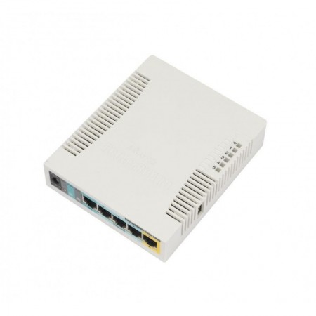 WIRELESS ACCESS POINT MIKROTIK RB951UI-2HND, 5xLAN Fast Ethernet ,1xUSB2.0, PASSIVE POE IN/OUT