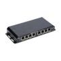 Extralink KRATOS  PoE Switch  7x Gigabit PoE 1x Uplink RJ45 Power Supply 24V 2.5A 60W