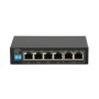 Extralink EUROS V2  PoE Switch  4x 100Mb/s PoE/PoE+ 2x RJ45 Uplink 100Mb/s 60W