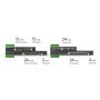 Zy GS1900-24, 24-port GbE L2, 12 Prt POE