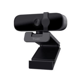 Camera web Trust Tanor Full HD, interfata USB 2.0, framerate maxim 30 fps, rezolutie maxima 1920x1080, negru