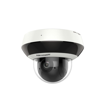 Camera de supraveghere IP Mini Dome PTZ  4X Outdoor 4MP Hikvision DS-2DE2A404IW-DE3/W(C0)(S6)(C), lentila varifocala: 2.8-12mm, 