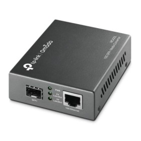 Omada 10G Multi-Gigabit RJ45 to 10G SFP+ Slot Supporting MiniGBIC Modules PORT: 1× 10G SFP+ Slot, 1× 10G Multi-Gigabit RJ45 Port