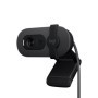 Camera web Logitech Brio 100, rezolutie 1920 x 1080 Full HD, 30 fps, microfon incorporat, conexiune USB-A, lungime cablu 1.5m, n