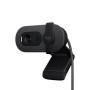 Camera web Logitech Brio 100, rezolutie 1920 x 1080 Full HD, 30 fps, microfon incorporat, conexiune USB-A, lungime cablu 1.5m, n