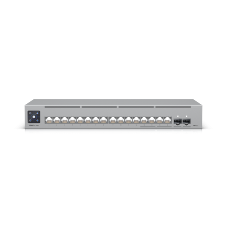 Switch Ubiquiti, interfata (12) porturi GbE RJ45, (4) porturi 1/2.5 GbE RJ45, (2) porturi 10G SFP+, rata de transmitere 62,496 M