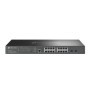 Omada 16-Port 2.5GBASE-T and 2-Port 10GE SFP+ L2+ Managed Switch with 8- Port PoE+ PORT: 8× 2.5G PoE+ Ports, 8× 2.5G Non-PoE Por