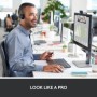Camera web Logitech Pro HD Webcam C920s, rezolutie video 1920 x 1080, interfata USB, dimensiuni 94 x 29 x 24 mm, negru