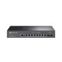 Switch TP-Link SG3210X-M2, 8 x porturi RJ 45, 2 x SFP+, viteza LAN 100/1000/2500 MBps, Layer L2+, capacitate 80 Gbps, dimensiuni