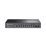Switch TP-Link SG3210X-M2, 8 x porturi RJ 45, 2 x SFP+, viteza LAN 100/1000/2500 MBps, Layer L2+, capacitate 80 Gbps, dimensiuni