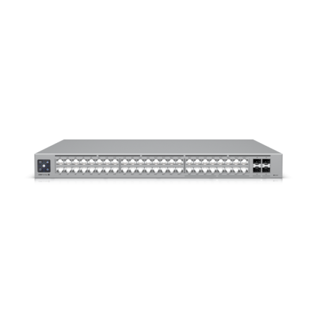 Ubiquiti Unifi Pro Max, Ethernet In-Band, (32) porturi RJ45 GbE, (16) porturi RJ45 1/2,5 GbE, (4) porturi SFP+ 10G, POE disponib