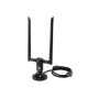 LevelOne WUA-1810E AC1200 Dual Band Wireless USB Network Adapter, 150 x 230 x 40 mm