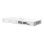 TP-LINK 18-Port Gigabit Smart Switch with 16-Port PoE+ FESTA FS318GP, Interfata: 16× 10/100/1000 Mbps RJ45 Ports (Auto Negotiati