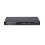 Dahua Managed switch 16 porturi PFS4218-16ET-240, Interfata: 16 x RJ45 - 10/100 Base-T (14 PoE (802.3af/at) + 2 Hi-PoE / PoE (80