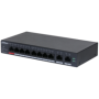 Dahua 10 Port Cloud managed POE switch CS4010-8ET-110, Interfata: Port 1-8: 8 × RJ-45 10/100 Mbps (PoE) Port 9-10: 2 × RJ-45 10/