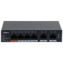 Dahua desktop switch, 6 porturi Gigabit, 4 porturi POE, CS4006-4GT-60, Port 1-4: 4 × RJ-45 10/100/1000 Mbps (POE),  Port 5-6: 2 