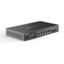 "Omada Multi-Gigabit VPN Router PORT: 1× 2.5G RJ45 WAN Port, 1× 2.5G RJ45 WAN/LAN Port, 1× Gigabit SFP WAN/LAN Port, 4× Gigabit 