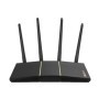 Asus Wireless Router RT-AX57, AX3000 2402 Mbps+ 574 Mbps, Dual-Band-2.4, 5Ghz, WI-FI 6, 4 x antene externe, Procesor: 1.7GHz qua