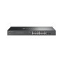 "JetStream™ 18-Port Gigabit Smart Switch with 16-Port PoE+ PORT: 16× Gigabit RJ45 Ports, 2× Gigabit SFP Slots SPEC: 802.3at/af, 