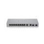 XGS1010-12-ZZ0101F - Ethernet Switch, RJ45 Ports 10, Fibre Ports 2SFP+, 10Gbps, Unmanaged, Zyxel