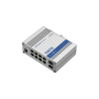 TELTONIKA INDUSTRIAL 8PORT UNMANAGED SWITCH TSW210, Interfata: 8 x ETH ports, 10/100/1000 Mbps, supports auto MDI/MDIX crossover