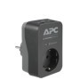 APC Essential SurgeArrest 1 Outlet 2 USB Ports Black 230V Germany
