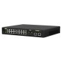 Switch QNAP M2116P CPU Microchip VSC7448-02, 16 porturi 2.5GbE (RJ45) PoE 802.3at (30W), 2 porturi 10GbE SFP+, 2 porturi 10GbE R