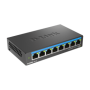 D-LINK DMS-108 UNMANAGED SWITCH 8 PORT, Interfata: 8 x 10/100Mbps/1G/2.5G, Auto MDI/MDIX, Capacitate Switch 40 Gbps,  Packet For