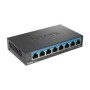 D-LINK DMS-108 UNMANAGED SWITCH 8 PORT, Interfata: 8 x 10/100Mbps/1G/2.5G, Auto MDI/MDIX, Capacitate Switch 40 Gbps,  Packet For