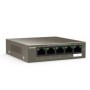 Tenda switch TEF1105P-4-38W, 5-Port 10/100Mbps, 4-porturi POE, Standarde de retea:  IEEE 802.3、 IEEE 802.3u、IEEE 802.3x、 IEEE 80